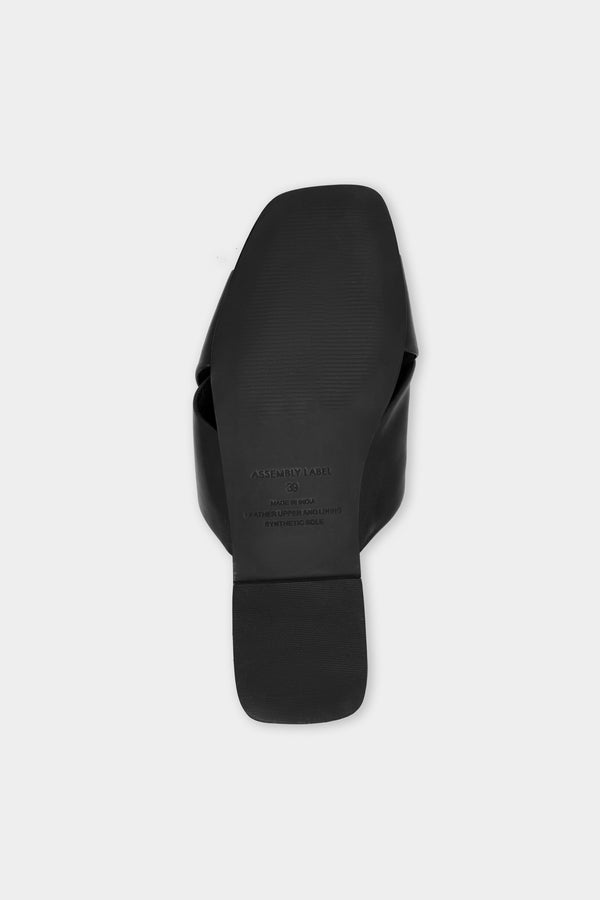 Nell Leather Slide