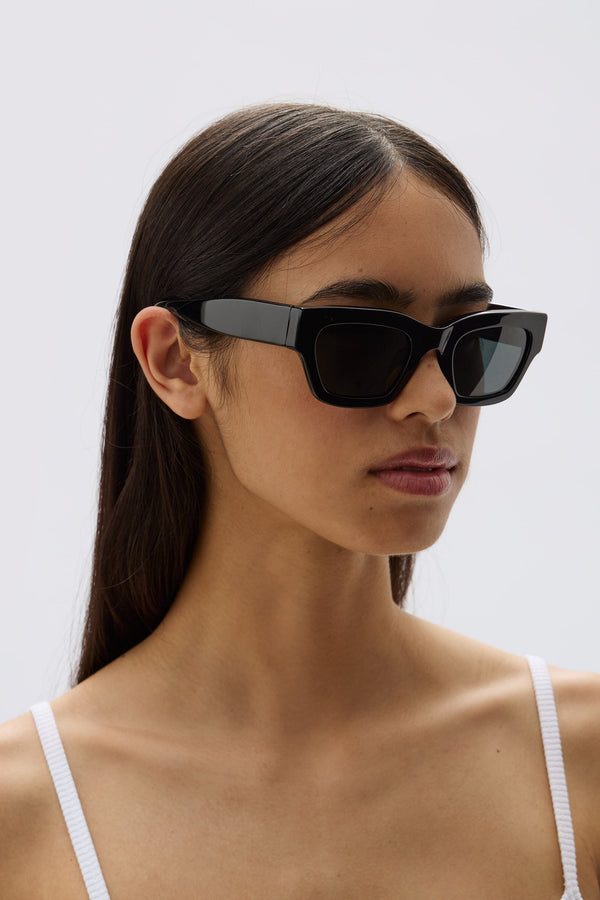 D Frame Sunglasses Black