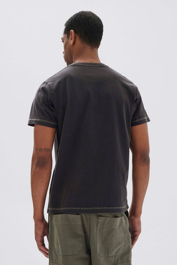 Evan Contrast Stitch Tee