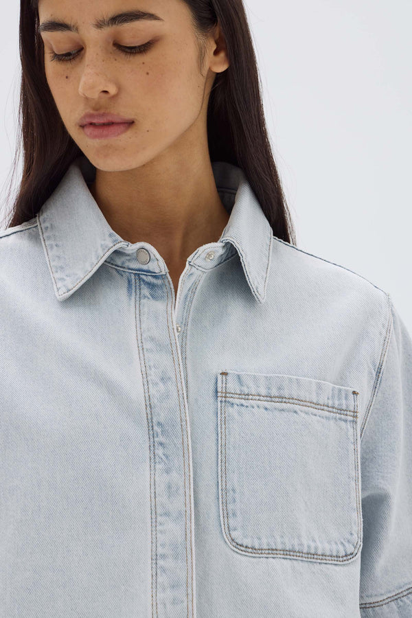 Marlow Boxy Denim Shirt