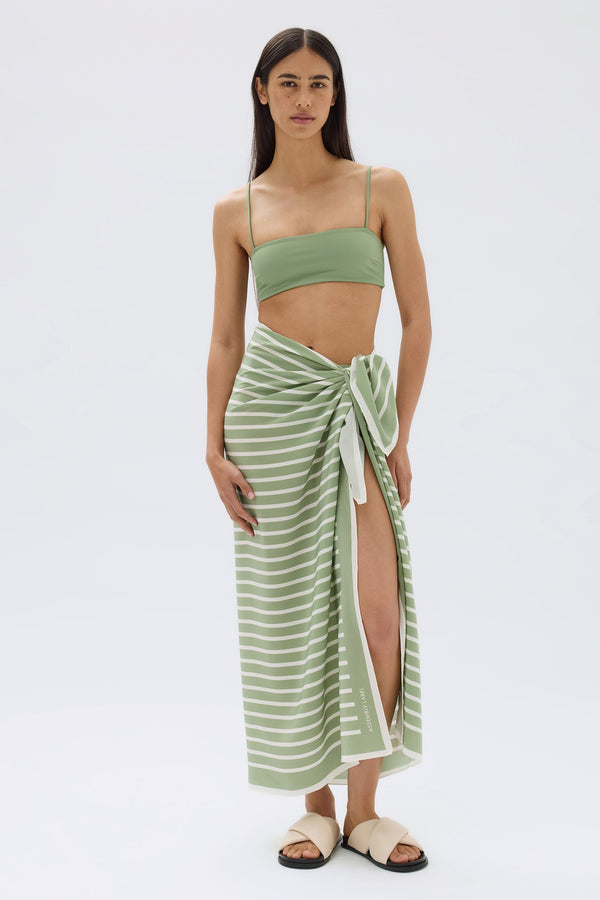 Striped Silk Sarong